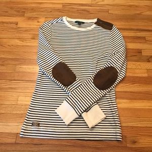 Fall Easential- Stripped with Elbow Decor